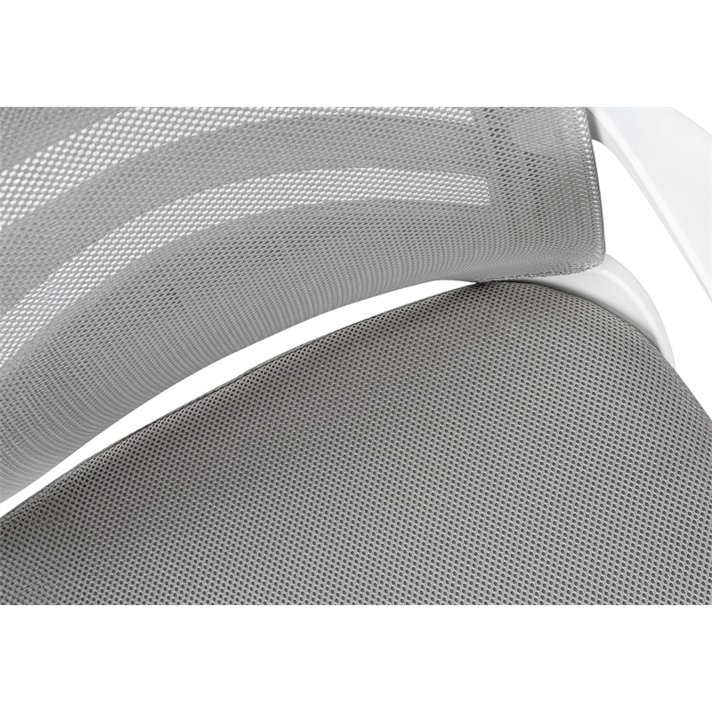 Office Chair Swivel Ergonomic Armrests Computer Desk Work Metal White