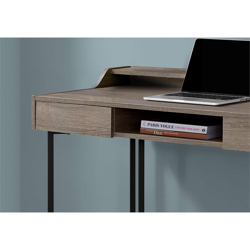 Computer Desk Home Office Laptop Storage Drawers 48