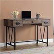 Computer Desk Home Office Laptop Storage Drawers 48