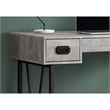 Computer Desk Home Office Laptop Storage Drawers 48