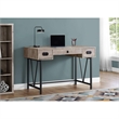 Computer Desk Home Office Laptop Storage Drawers 48