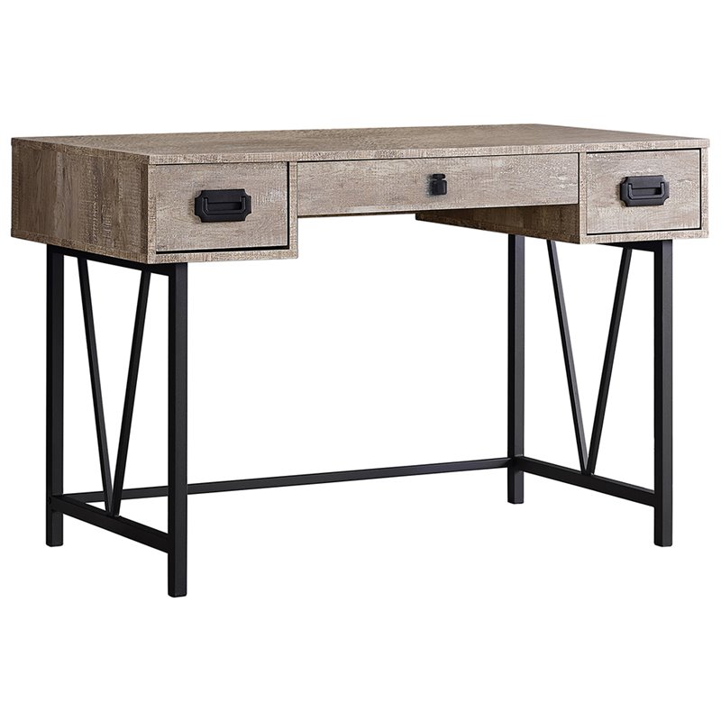 Computer Desk Home Office Laptop Storage Drawers 48