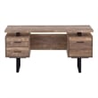 Computer Desk Home Office Laptop Storage Drawers 60