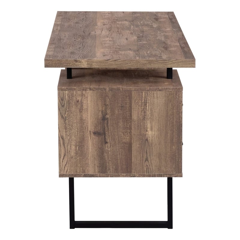 Computer Desk Home Office Laptop Storage Drawers 60