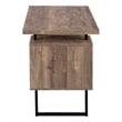 Computer Desk Home Office Laptop Storage Drawers 60