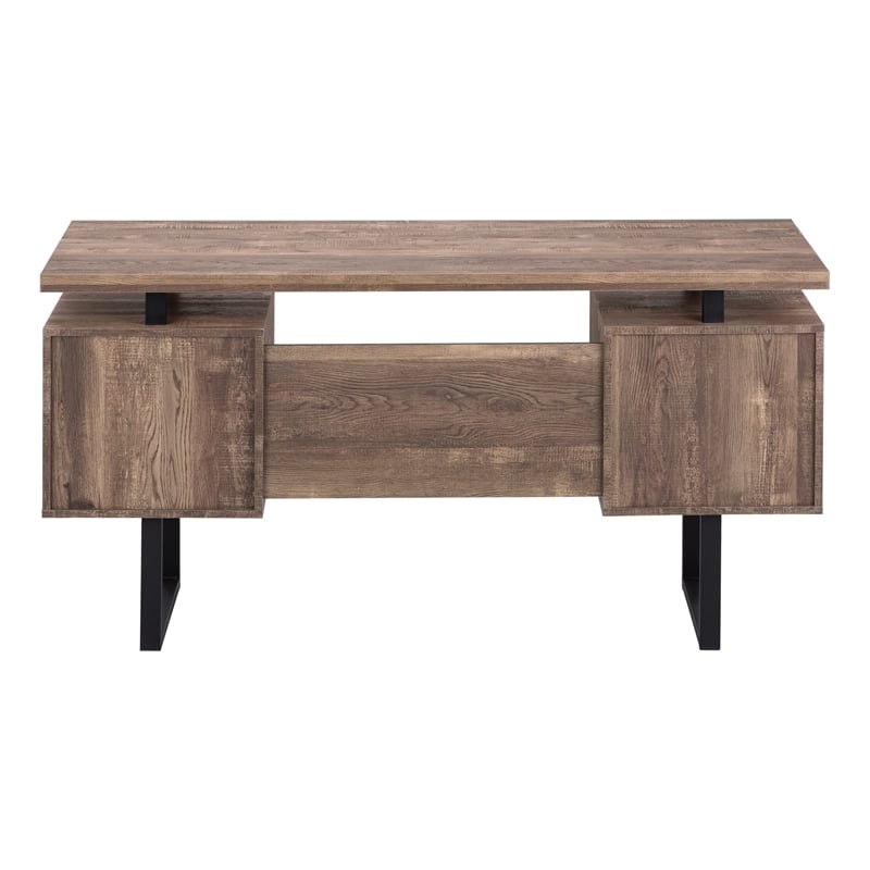 Computer Desk Home Office Laptop Storage Drawers 60