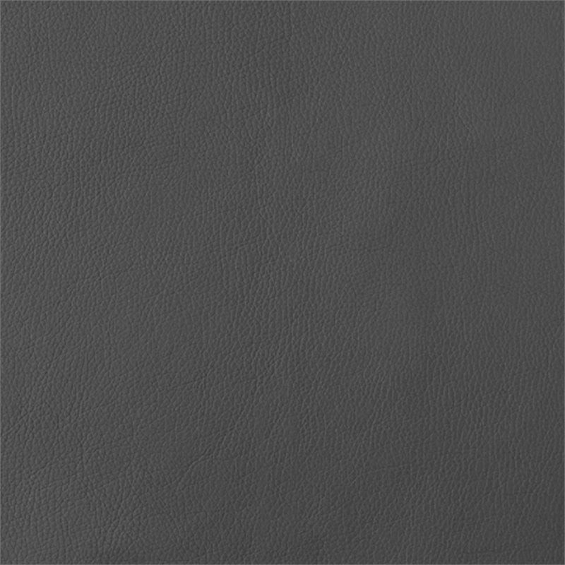 Dining Chair Set Of 2 Side Kitchen Dining Room Pu Leather Look Grey