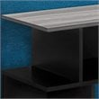 Accent Table Side End Nightstand Lamp Living Room Bedroom Laminate Black