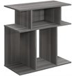 Accent Table Side End Nightstand Lamp Living Room Bedroom Laminate Grey
