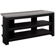 Tv Stand 42 Inch Console Living Room Bedroom Laminate Black