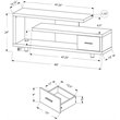 Tv Stand 60 Inch Console Living Room Bedroom Laminate Black