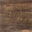 Accent Table C-shaped End Side Snack Living Room Bedroom Metal Brown