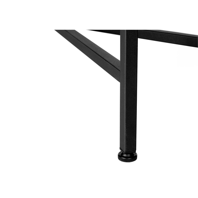 Accent Table Console Entryway Narrow Sofa Living Room Bedroom Metal Grey