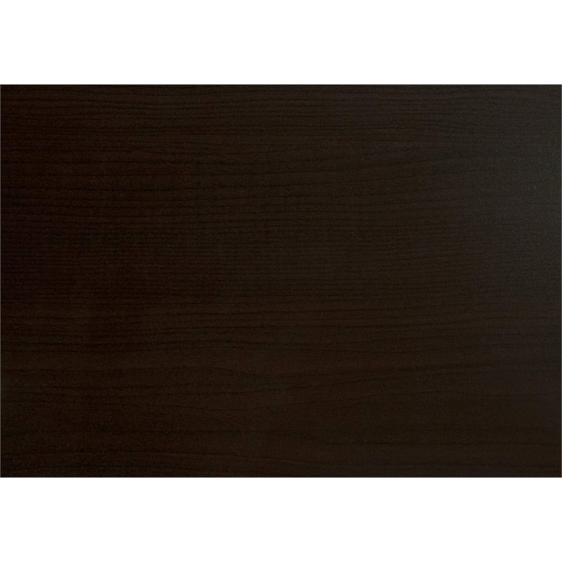 Computer Desk Home Office Laptop Work Metal Laminate Brown Gold