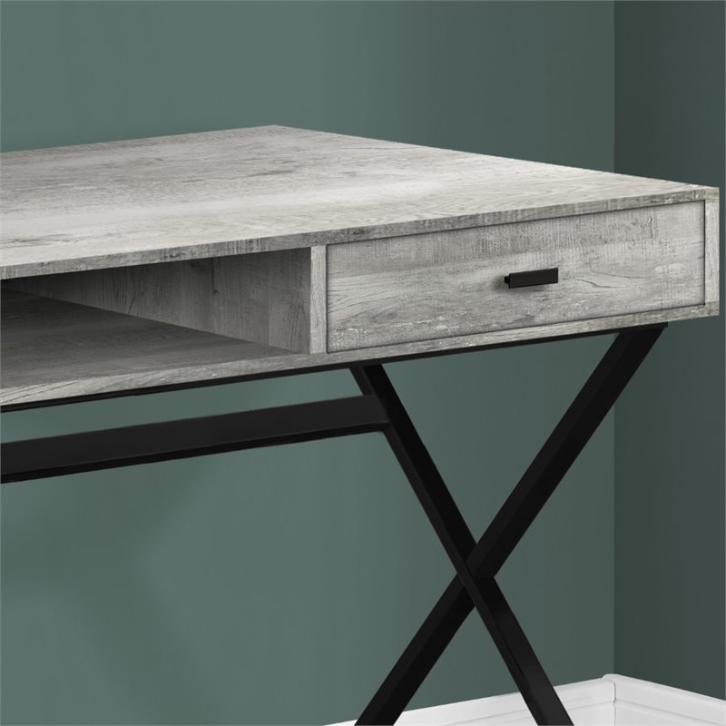Computer Desk Home Office Laptop Storage Drawers 48