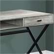 Computer Desk Home Office Laptop Storage Drawers 48