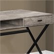 Computer Desk Home Office Laptop Storage Drawers 48