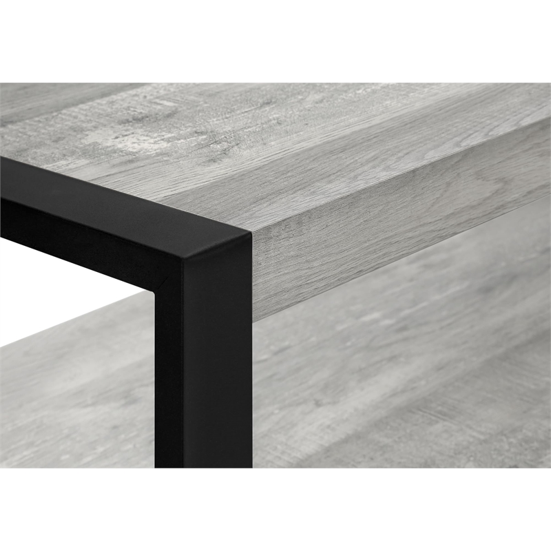 Tv Stand 60 Inch Console Storage Drawers Living Room Bedroom Metal Grey
