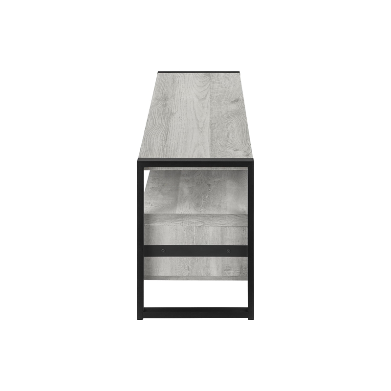 Tv Stand 60 Inch Console Storage Drawers Living Room Bedroom Metal Grey