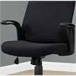 Office Chair Swivel Ergonomic Armrests Computer Desk Work Metal Black
