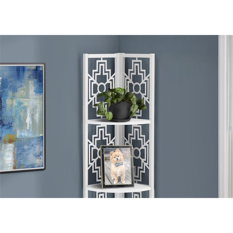 Bookshelf Etagere Corner 4 Tier 62