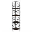 Bookshelf Etagere Corner 4 Tier 62