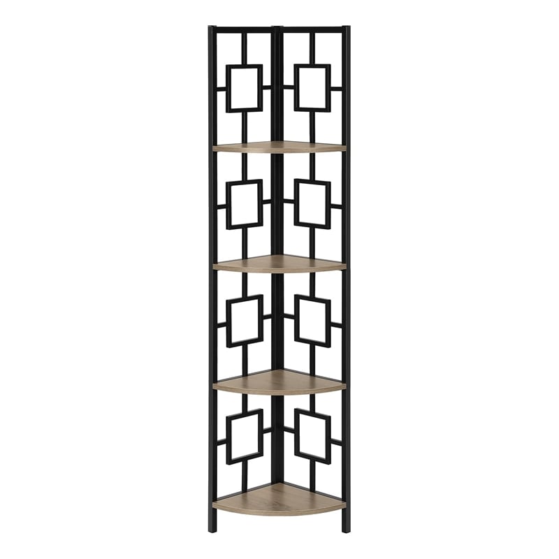 Bookshelf Etagere Corner 4 Tier 62