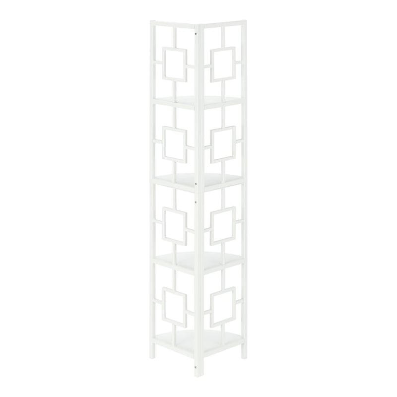 Bookshelf Etagere Corner 4 Tier 62