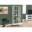 Bookshelf Etagere Corner 4 Tier 62