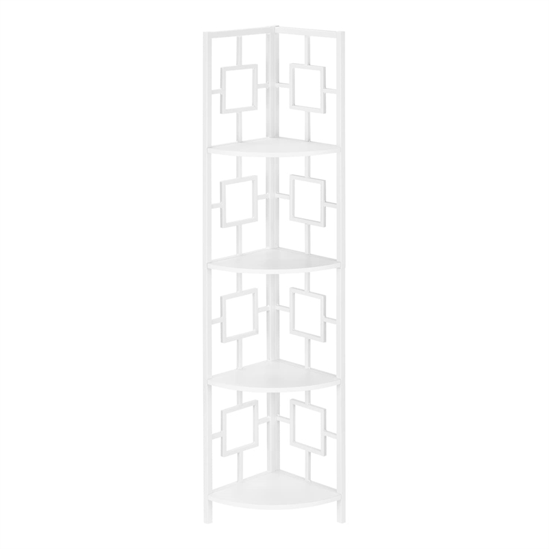Bookshelf Etagere Corner 4 Tier 62