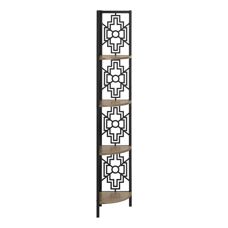Bookshelf Etagere Corner 4 Tier 62