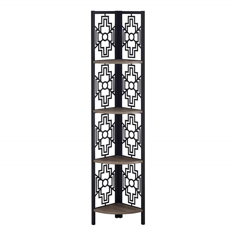Bookshelf Etagere Corner 4 Tier 62