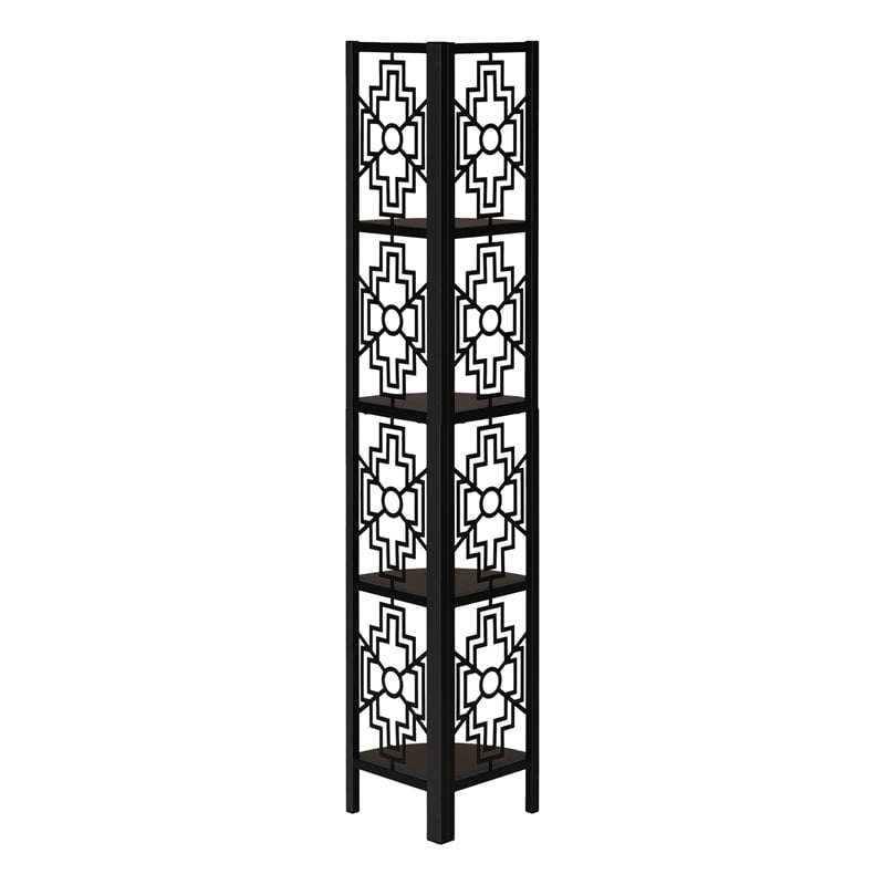 Bookshelf Etagere Corner 4 Tier 62