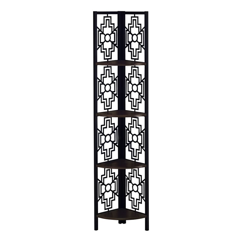 Bookshelf Etagere Corner 4 Tier 62