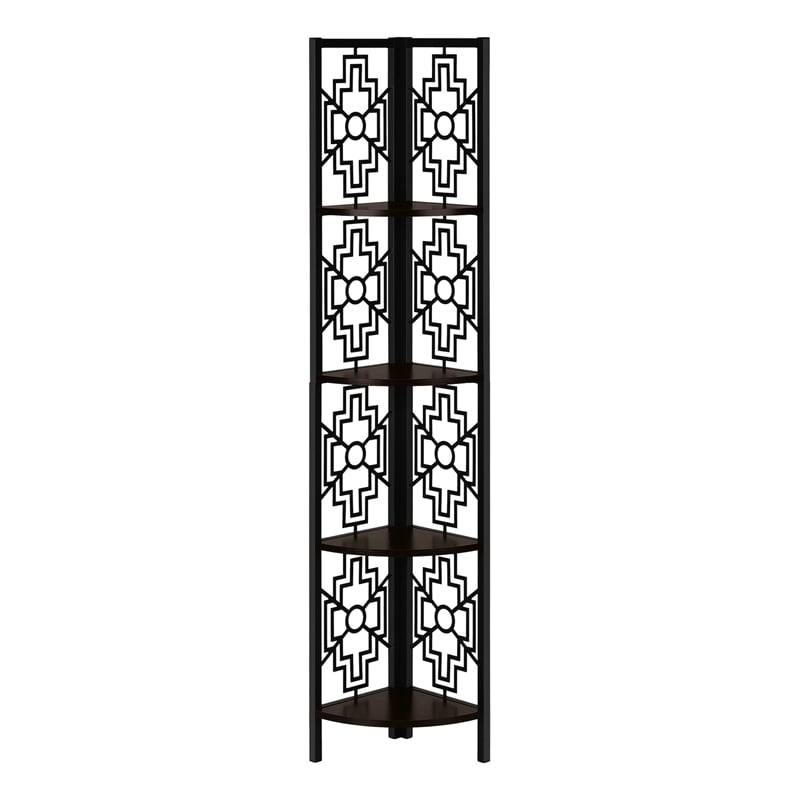 Bookshelf Etagere Corner 4 Tier 62