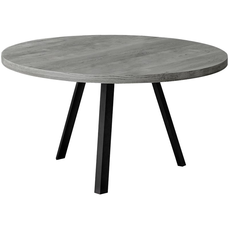 Monarch 36 Round Contemporary Wood Top, 36 Inch Round Reclaimed Wood Table Top