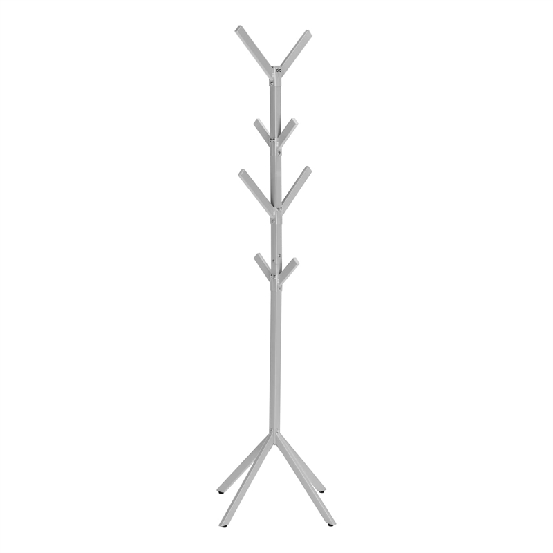Coat Rack Hall Tree 8 Hooks Entryway 70