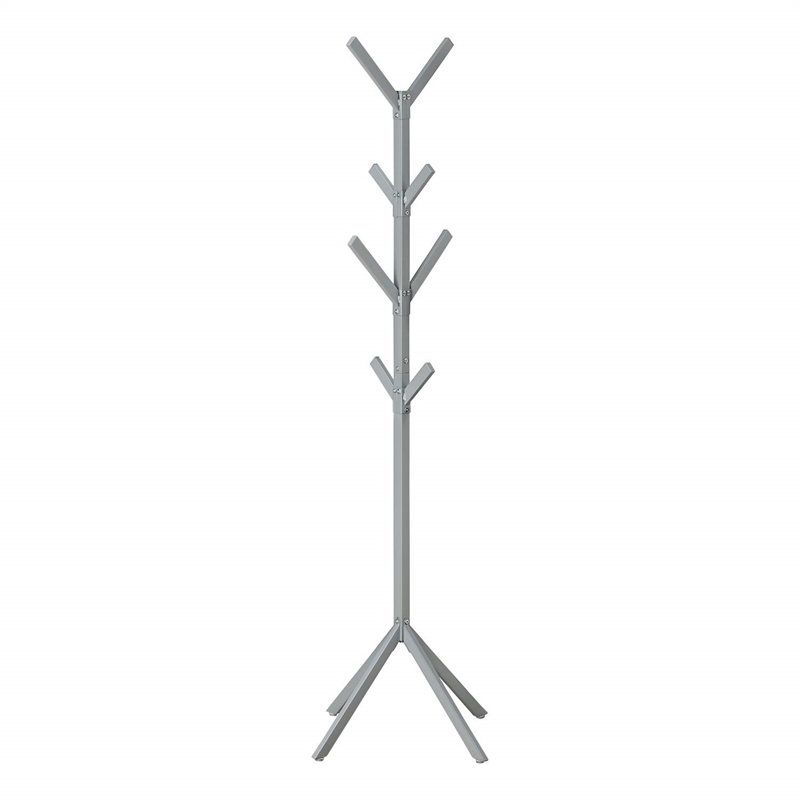 Coat Rack Hall Tree 8 Hooks Entryway 70