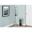 Coat Rack Hall Tree 8 Hooks Entryway 70