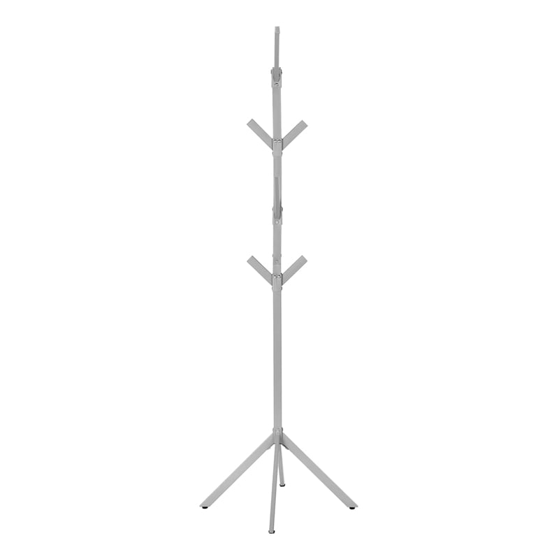 Coat Rack Hall Tree 8 Hooks Entryway 70
