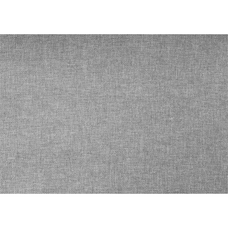 bed queen size platform bedroom frame upholstered linen look grey
