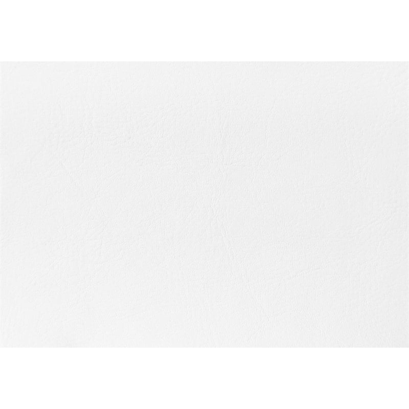 Bed Headboard Only Full Size Bedroom Upholstered Pu Leather Look White