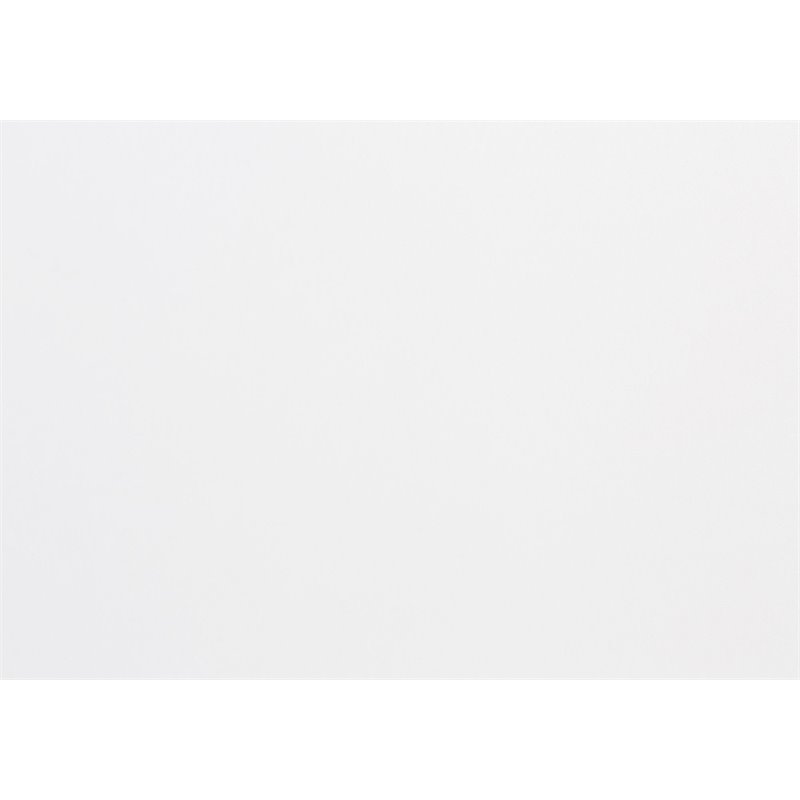 Monarch Faux Leather Upholstered Dining Chair in White (Set Of 2)