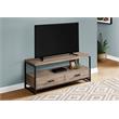 Tv Stand 48 Inch Console Living Room Bedroom Laminate Brown
