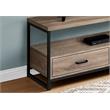 Tv Stand 48 Inch Console Living Room Bedroom Laminate Brown