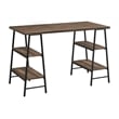 Computer Desk Home Office Laptop Storage Shelves 48