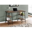 Computer Desk Home Office Laptop Storage Shelves 48
