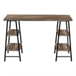 Computer Desk Home Office Laptop Storage Shelves 48