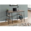 Computer Desk Home Office Laptop Storage Shelves 48