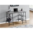 Computer Desk Home Office Laptop Storage Shelves 48